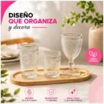 Bandeja Bambú Bamboo Ovalada Multiuso Para Cocina Y Hogar - Imagen 7