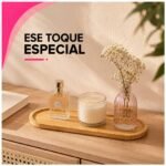 Bandeja Bambú Bamboo Ovalada Multiuso Para Cocina Y Hogar - Imagen 6