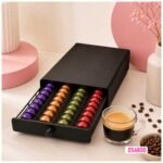 Organizador De Capsulas Cafe Nespresso Con Cajon Deslizable x40