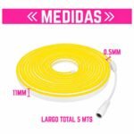 Tira Luminosa Led Flexible Con Fuente De Corriente Incluida - Imagen 2