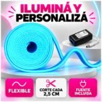 Tira Luminosa Led Flexible Con Fuente De Corriente Incluida - Imagen 4