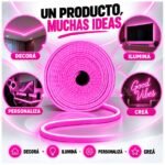 Tira Luminosa Led Flexible Con Fuente De Corriente Incluida - Imagen 5