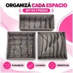Set 3 Organizadores De Cajón Plegables Para Ropa Interior - Imagen 10