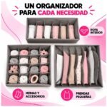 Set 3 Organizadores De Cajón Plegables Para Ropa Interior - Imagen 9
