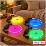 Tira Luminosa Led Flexible Con Fuente De Corriente Incluida