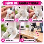 Soporte Para Celular Con Brazo Flexible Y Pinza De Sujeción - Imagen 4