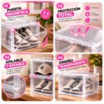Caja Organizadora Exhibidora Multi Función Plástico y Acrílico - Imagen 7