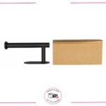Soporte De Acero Para Rollo Papel Higiénico Adhesivo Baño - Imagen 3