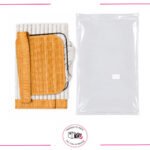 Cesto Organizador para Ropa Plegable con Tapa de Bambú y Tela Rectangular - Imagen 3