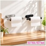 Toallero Y Porta Rollo De Pared Organizador Cocina Y Baño